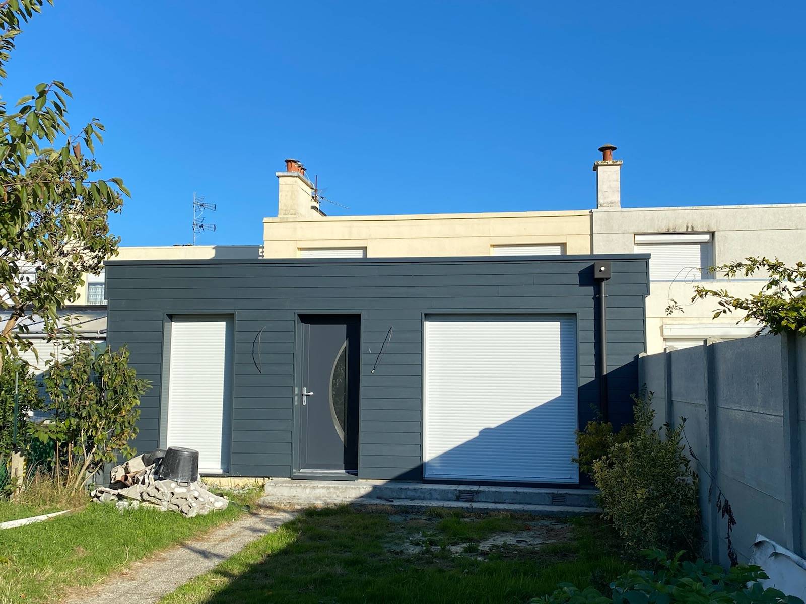 Construction d'agrandissement en ossature bois à Fécamp 76400