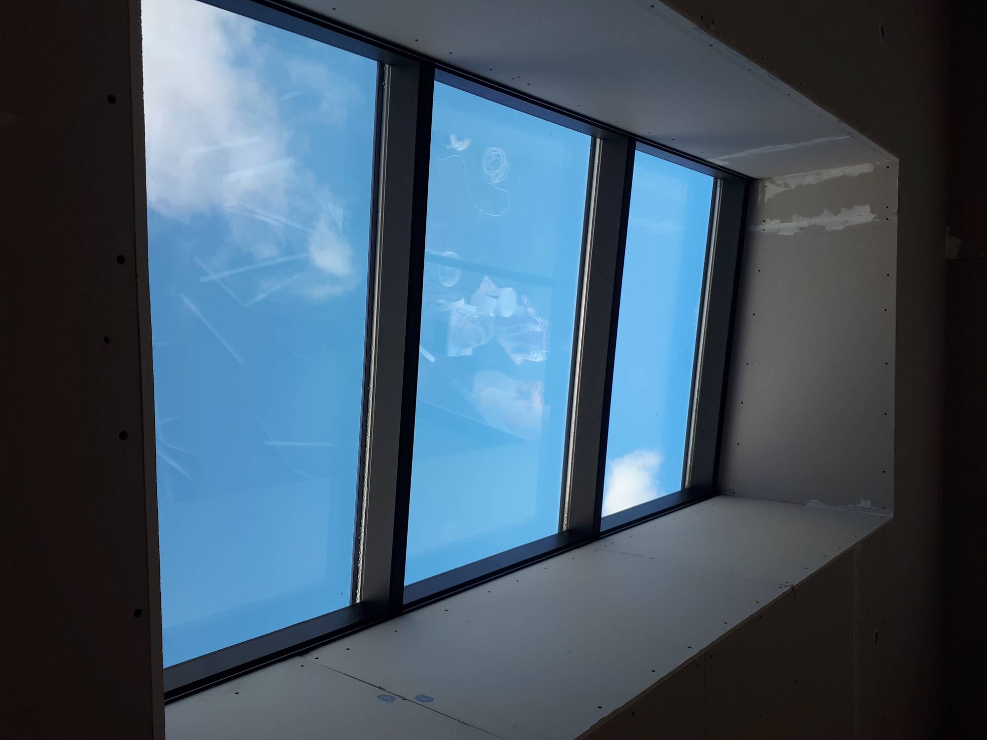 VERRIERE MONOPENTE ALUMINIUM