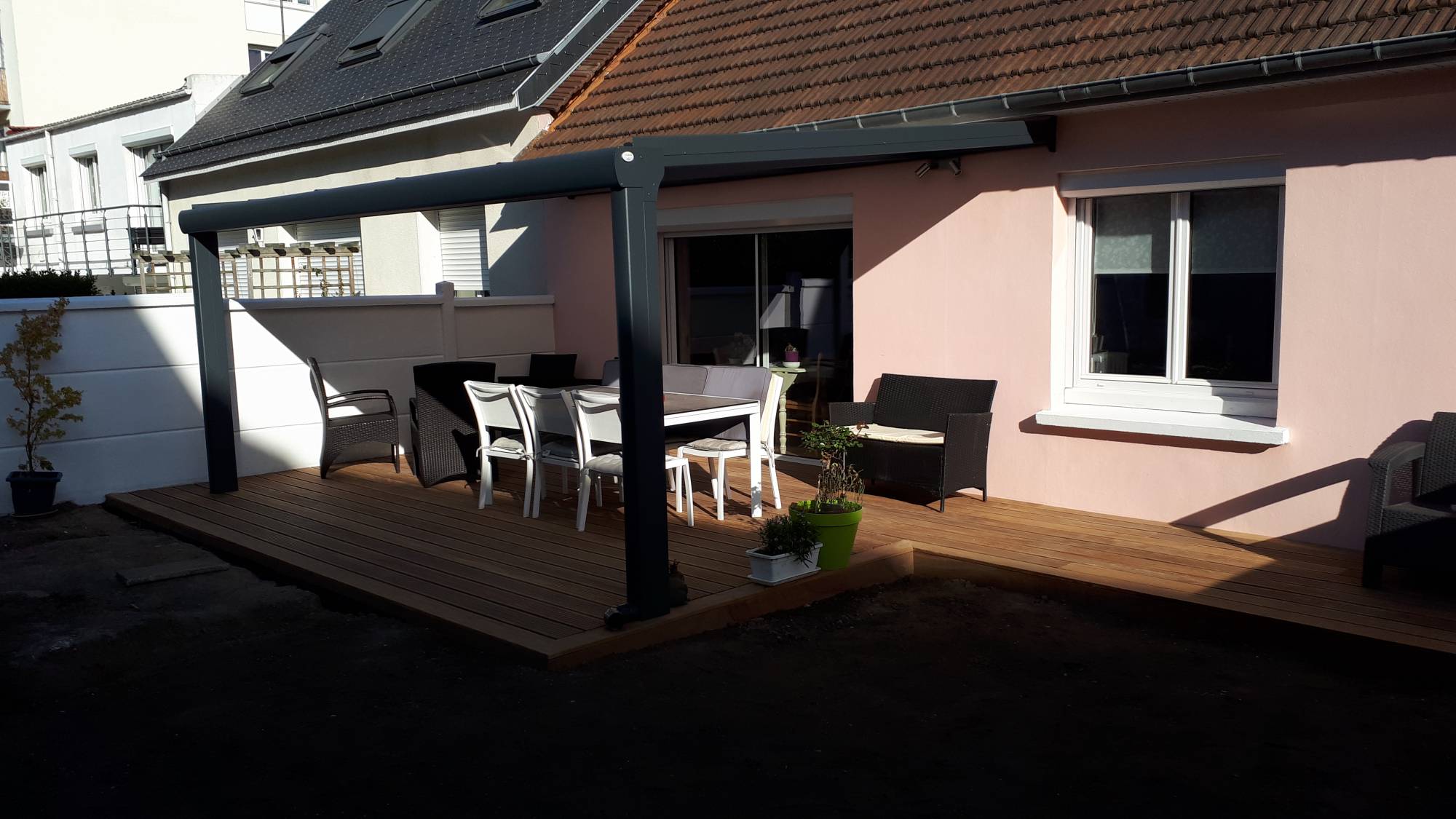 PROFITEZ DE VOTRE TERRASSE BOIS SUR EPOUVILLE
