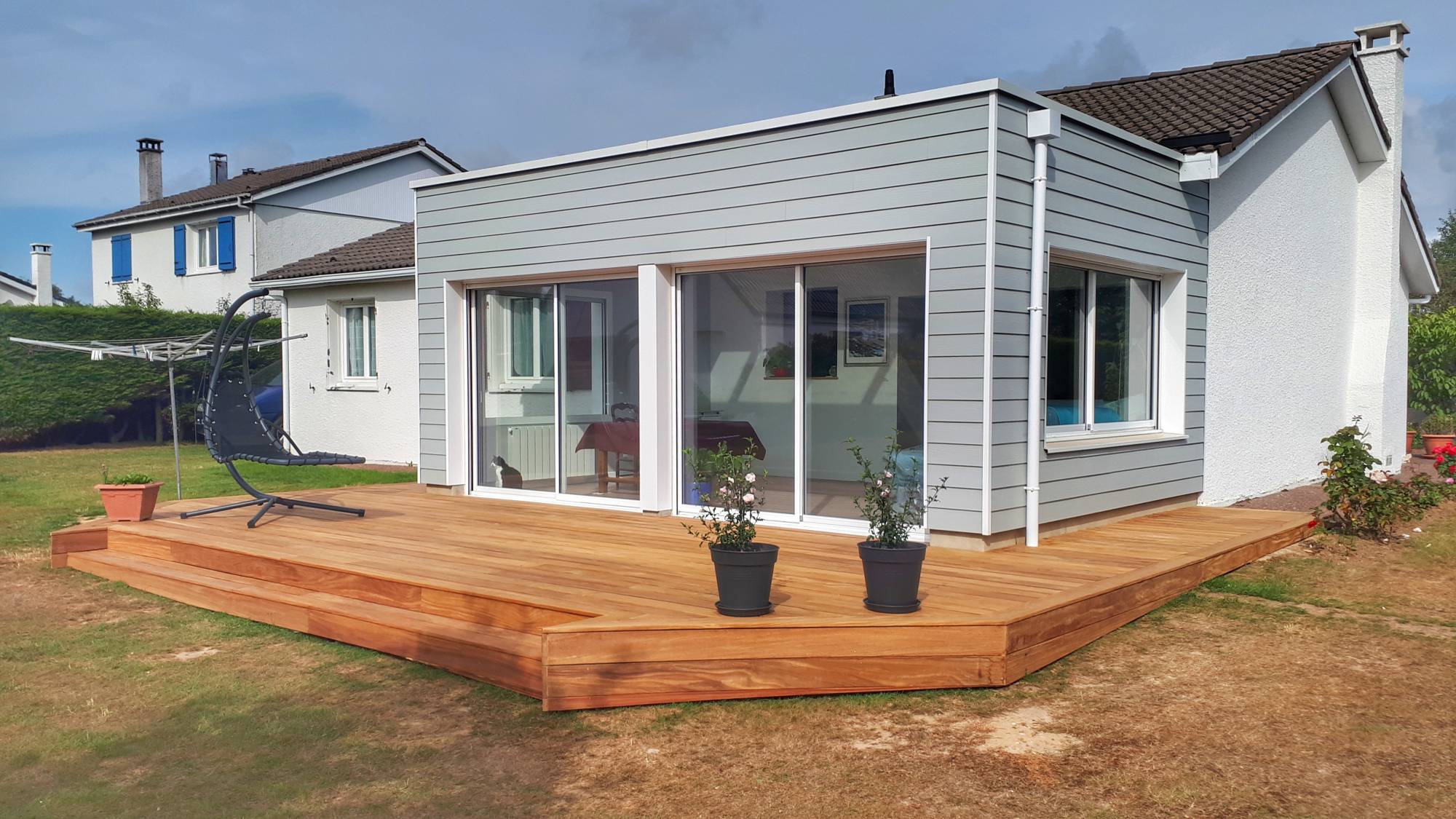 AJOUTEZ UNE TERRASSE EN BOIS A CAUVILLE (76)