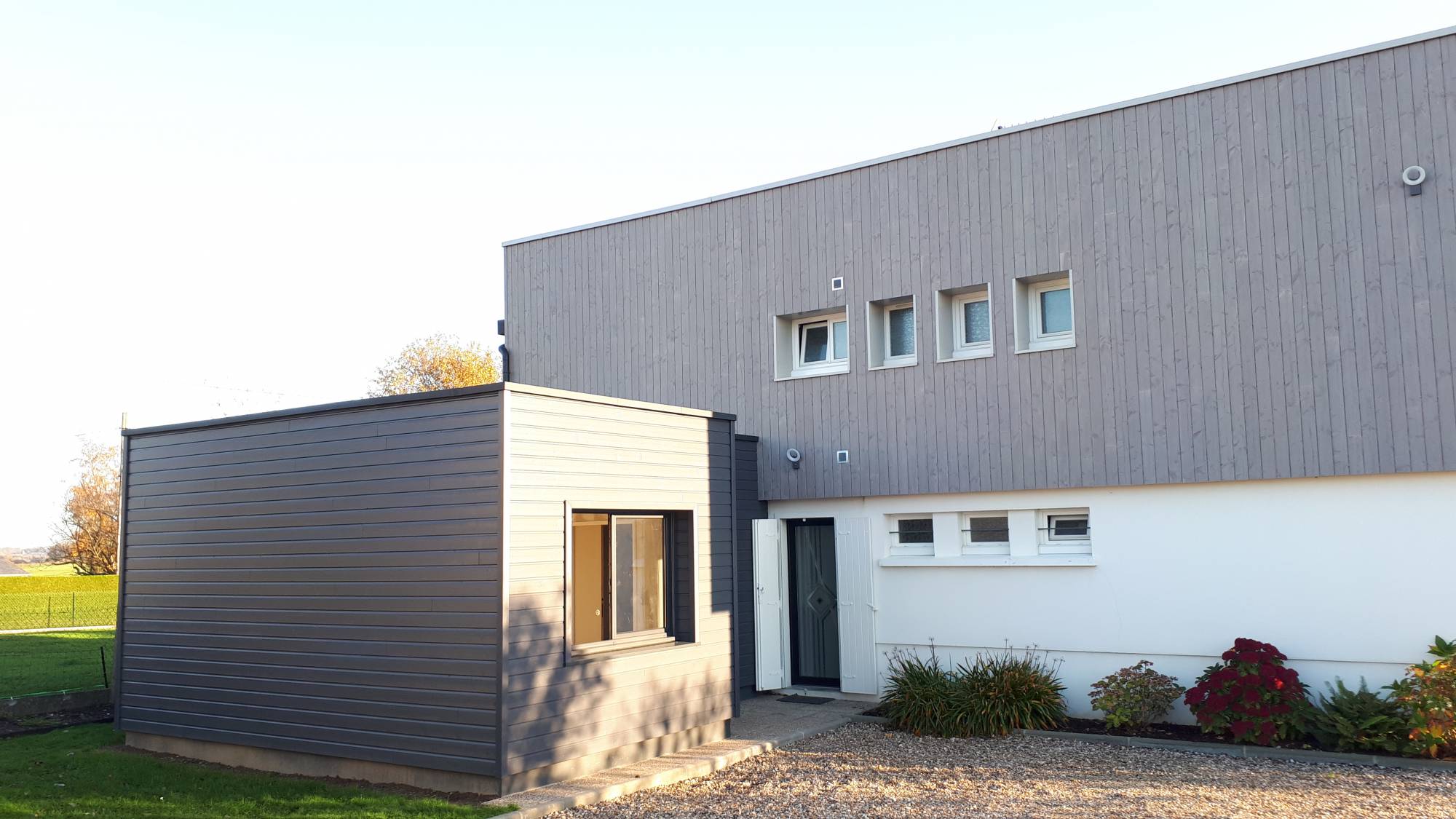 CHOISIR UNE EXTENSION BOIS AVEC BARDAGE