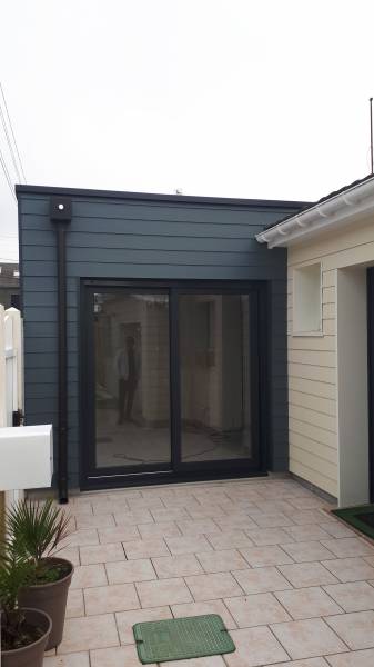 AGRANDIR SA MAISON AVEC UNE EXTENSION BOIS SUR LE HAVRE