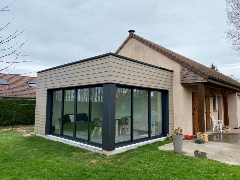Créer un projet d'extension de maison en bois