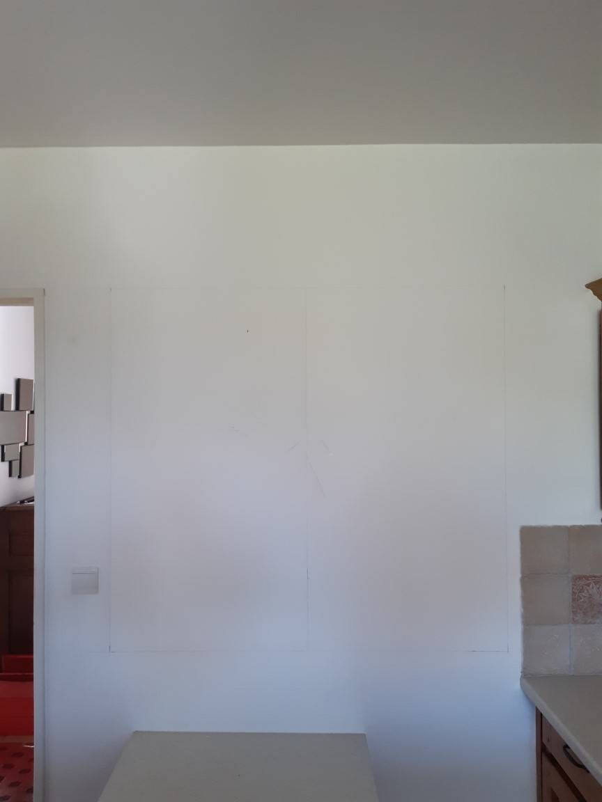 separartion de pièce avec une verrier en verre