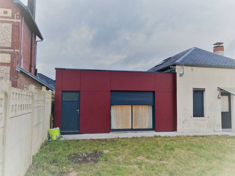 Faire poser un bardage Trespa sur sa maison près du Havre