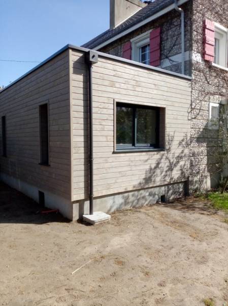 Ajouter une extension en bois sur sa maison près du Havre