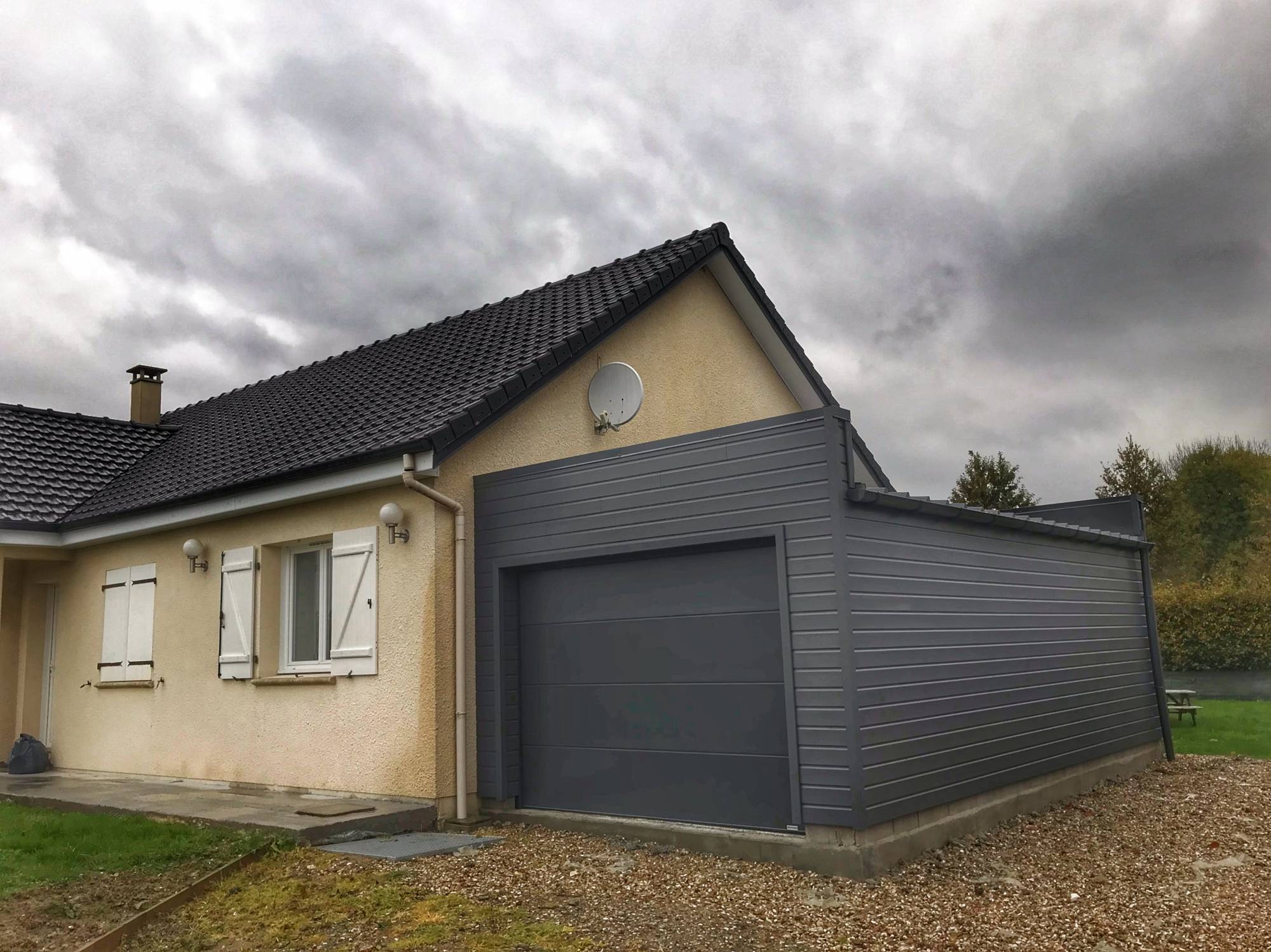 GARAGE EN OSSATURE BOIS LE HAVRE