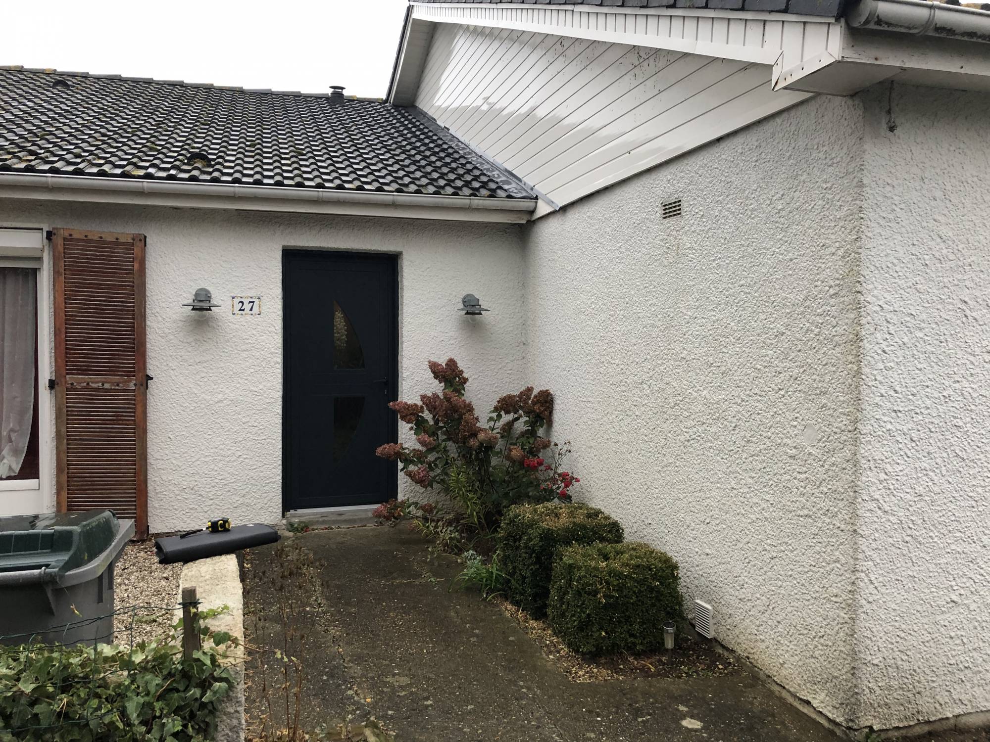 MODIFIER SON ENTREE AVEC UNE EXTENTION EN BOIS