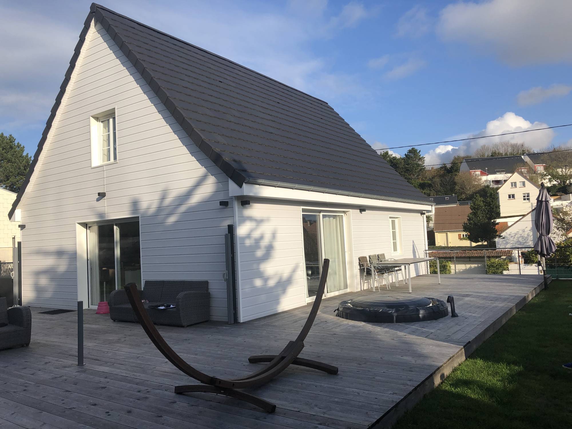 CREER UNE EXTESION BOIS SUR LE HAVRE