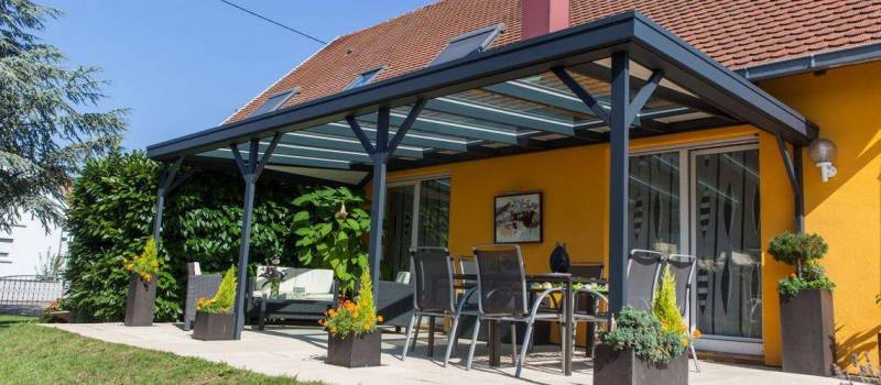 Installation d'une pergola classique en aluminium pour une villa à Epouville