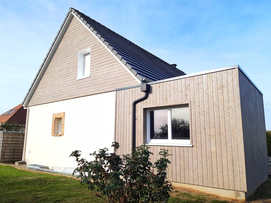 CONSTRUIRE UNE PIECE SUPPLEMENTAIRE EN BOIS SUR GRAVENCHON