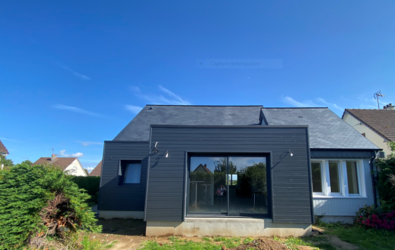 gagner de la surface avec une extension de maison en bois