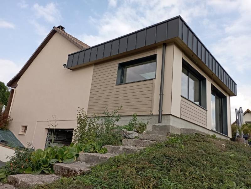 Pensez extension de maison en bois près du Havre
