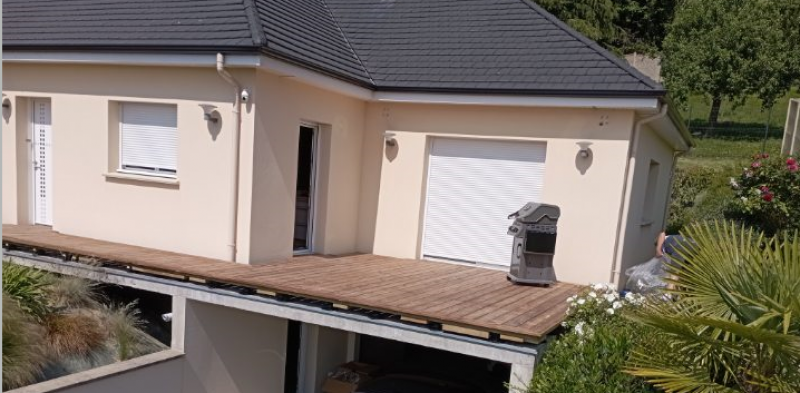 Profiter de mon extérieur avec une terrasse en bois sur Montivilliers