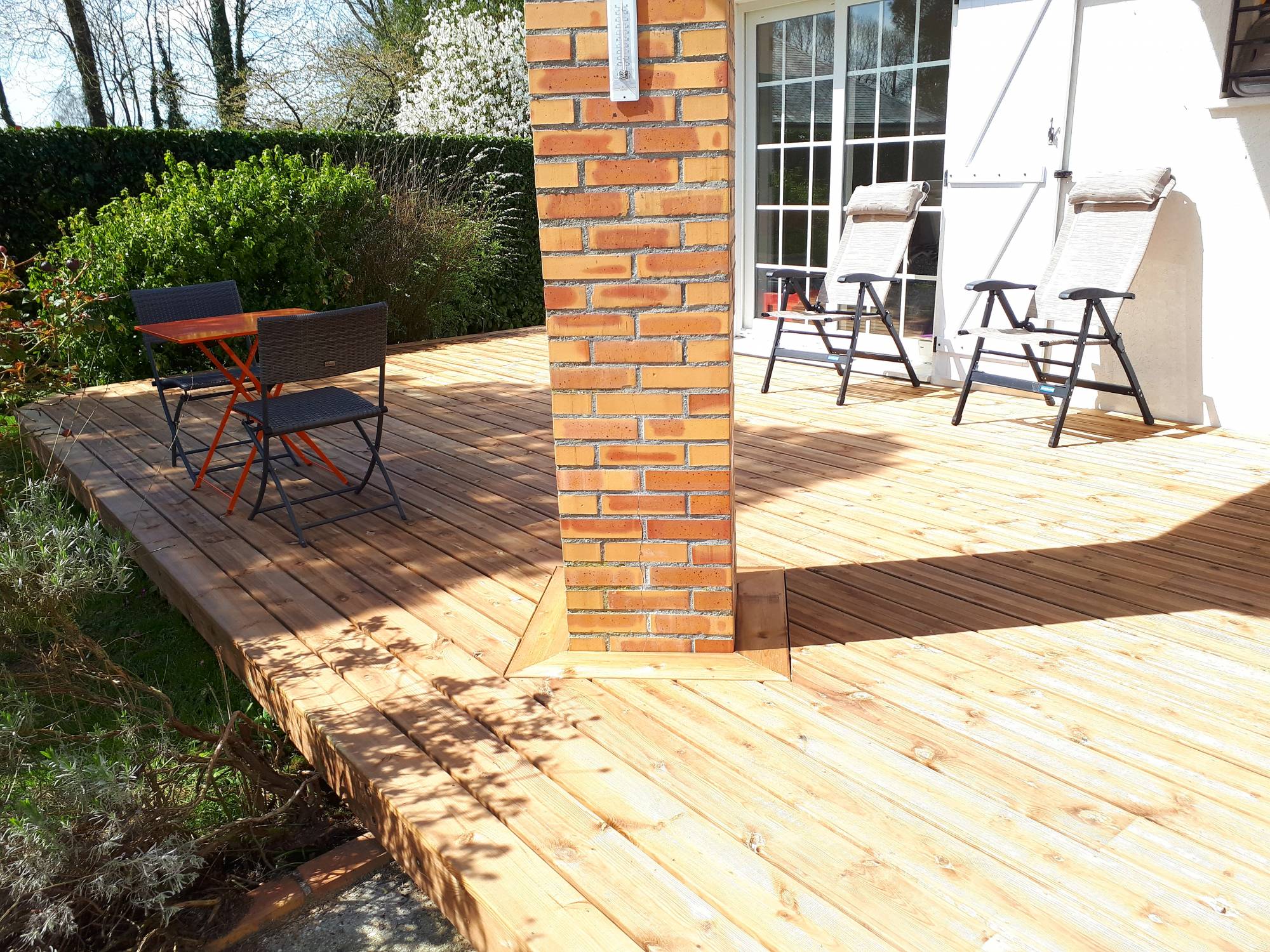 installer une terrasse en bois
